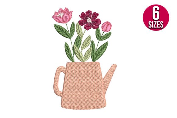 Flower Basket: A Modern Embroidery Review for Etsy Sellers