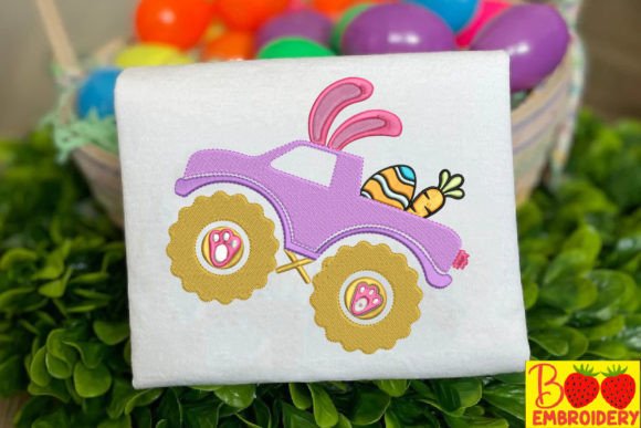 Rabbit Monster Truck Embroidery Review