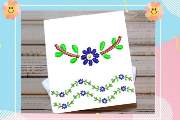 Review: Flower Leaf Border for Sweet Embroidery
