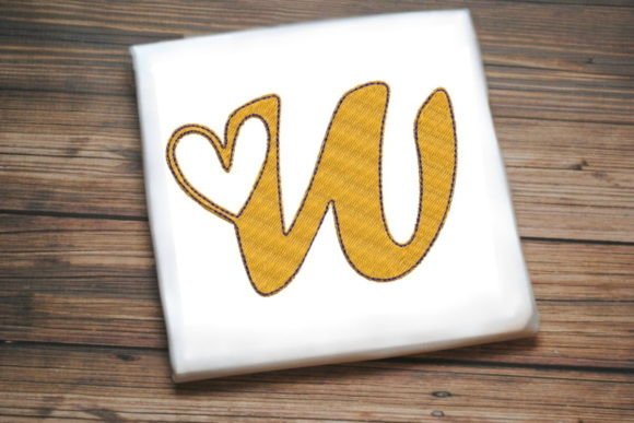 Review: Letter W with Beautiful Heart for Business Branding