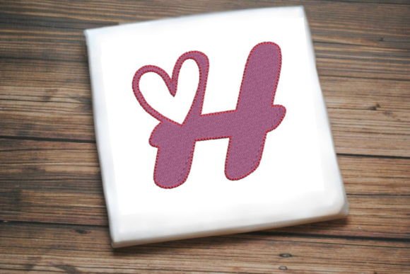 Reviewing Letter H with Beautiful Heart for Gifts