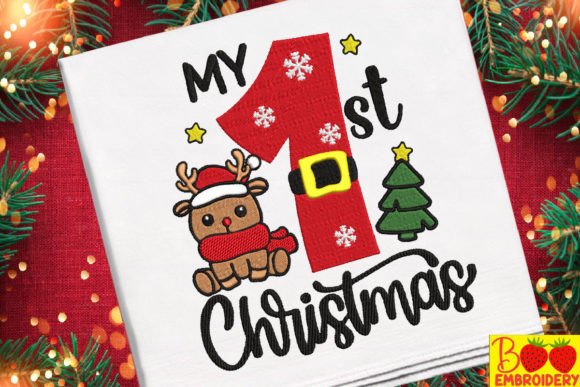Reviewing My 1st Christmas and Cute Reindeer for Etsy